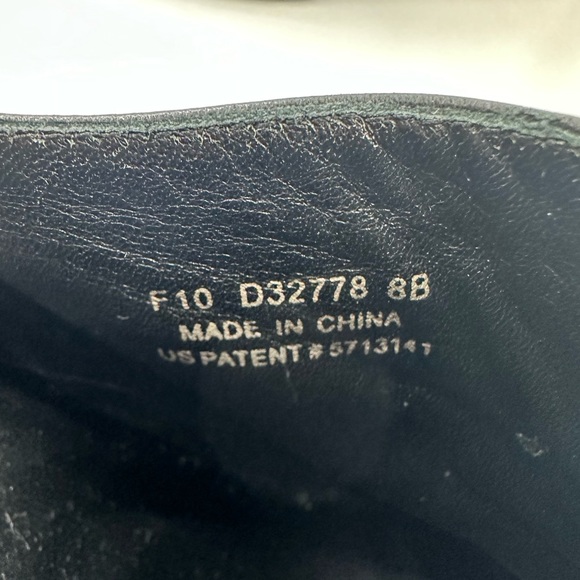 *Cole Haan Leather Booties Black Stiletto Heel Womens 8 with Dustbag - Picture 11 of 14